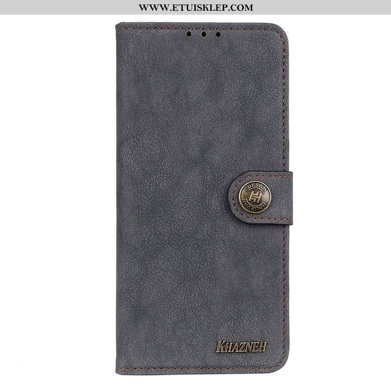 Etui Folio do Sony Xperia 10 IV Skórzana Dwoina Vintage Khazneh